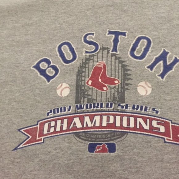 Boston Red Sox 2007 World Series Championship T Shirt Men's XXL - Picture 1 of 7